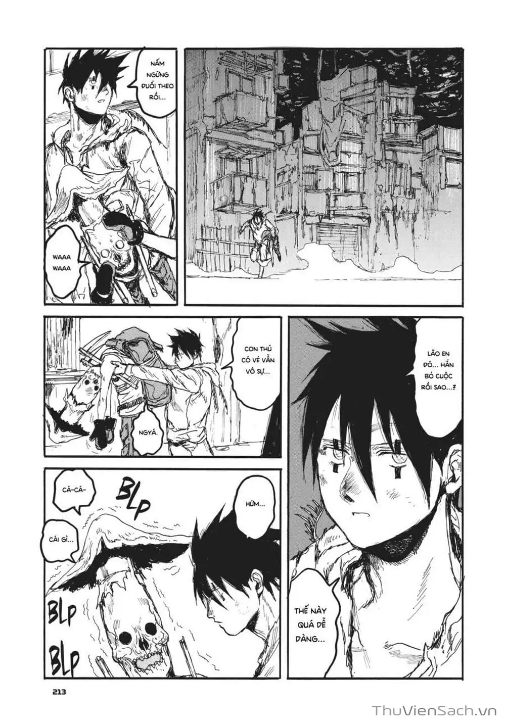 Truyện Tranh Kẻ Mất Trí Và Thế Giới Ma Thuật - Dorohedoro trang 5