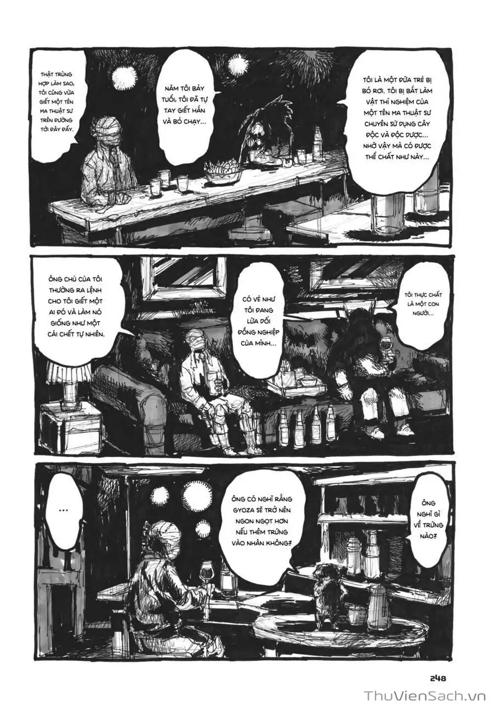 Truyện Tranh Kẻ Mất Trí Và Thế Giới Ma Thuật - Dorohedoro trang 5