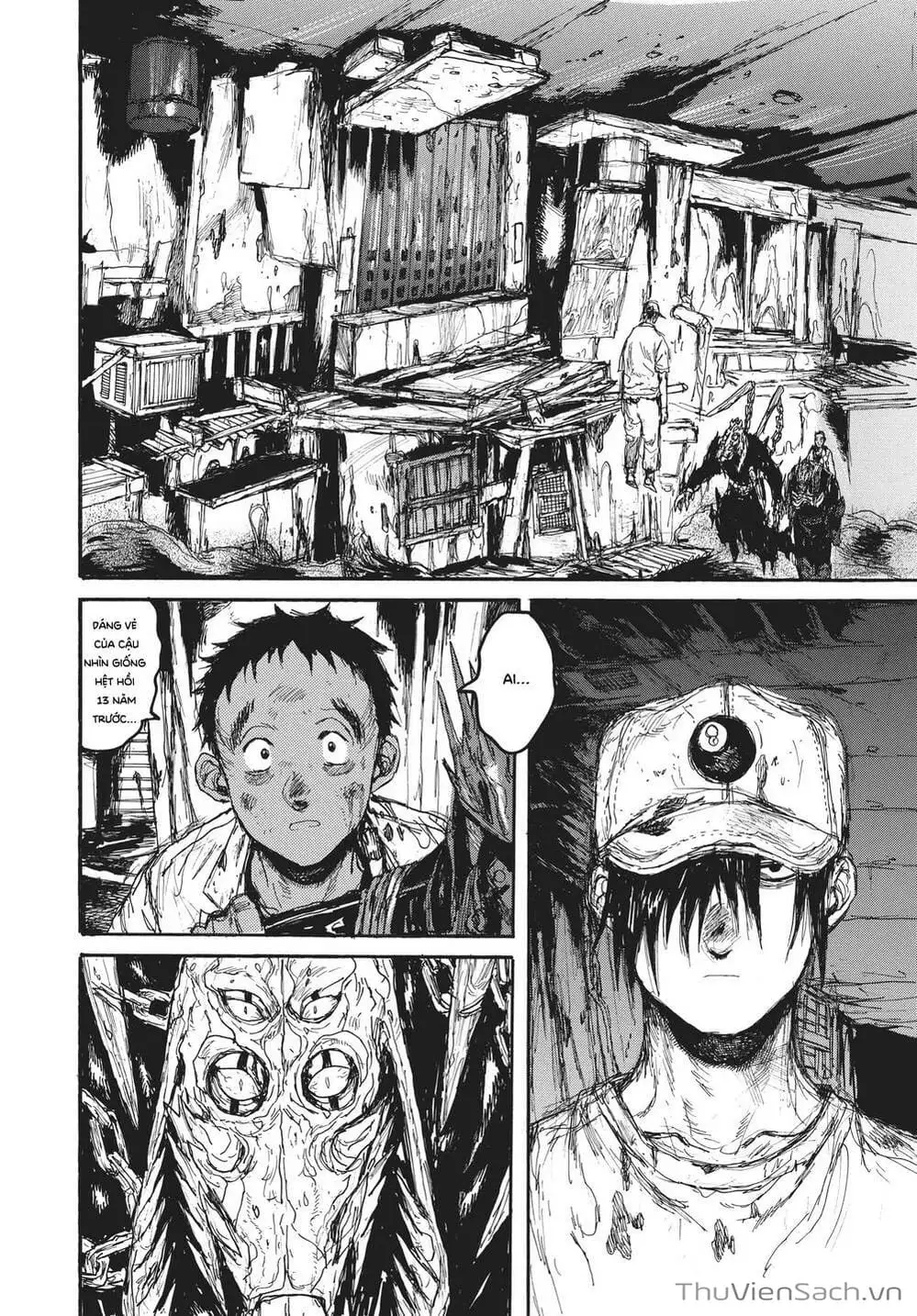 Truyện Tranh Kẻ Mất Trí Và Thế Giới Ma Thuật - Dorohedoro trang 5