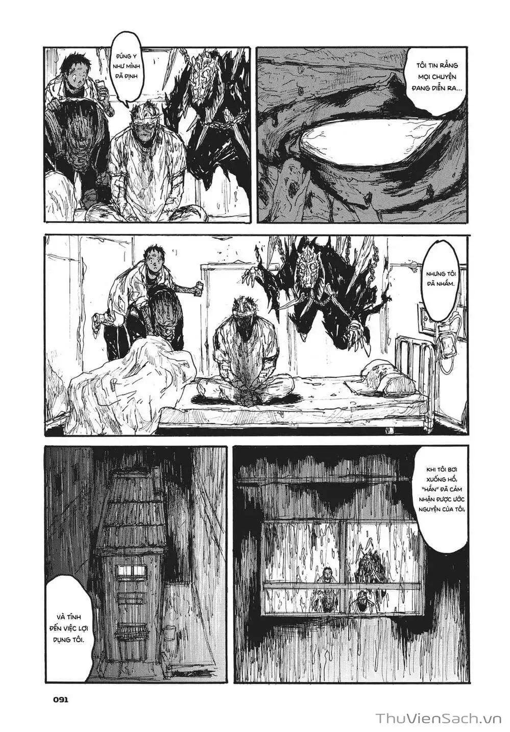 Truyện Tranh Kẻ Mất Trí Và Thế Giới Ma Thuật - Dorohedoro trang 5