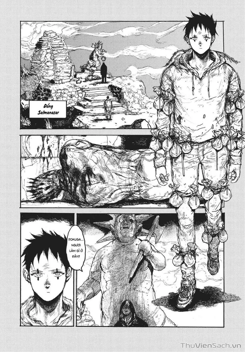 Truyện Tranh Kẻ Mất Trí Và Thế Giới Ma Thuật - Dorohedoro trang 5