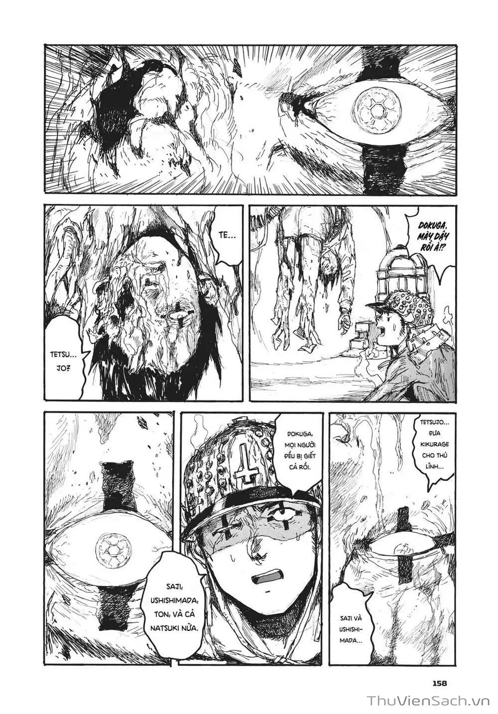 Truyện Tranh Kẻ Mất Trí Và Thế Giới Ma Thuật - Dorohedoro trang 5