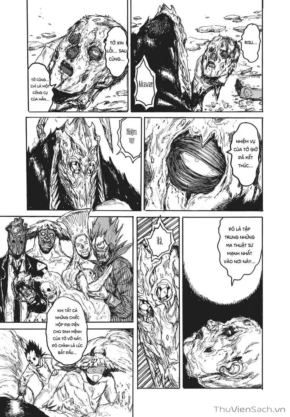 Truyện Tranh Kẻ Mất Trí Và Thế Giới Ma Thuật - Dorohedoro trang 5