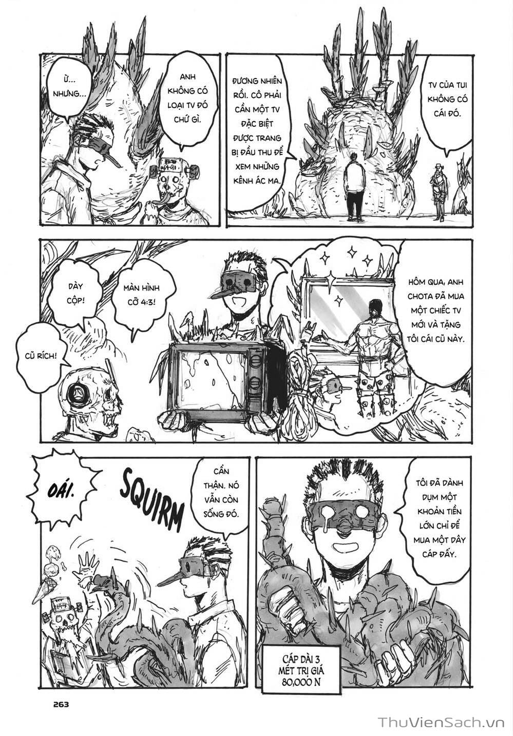 Truyện Tranh Kẻ Mất Trí Và Thế Giới Ma Thuật - Dorohedoro trang 5