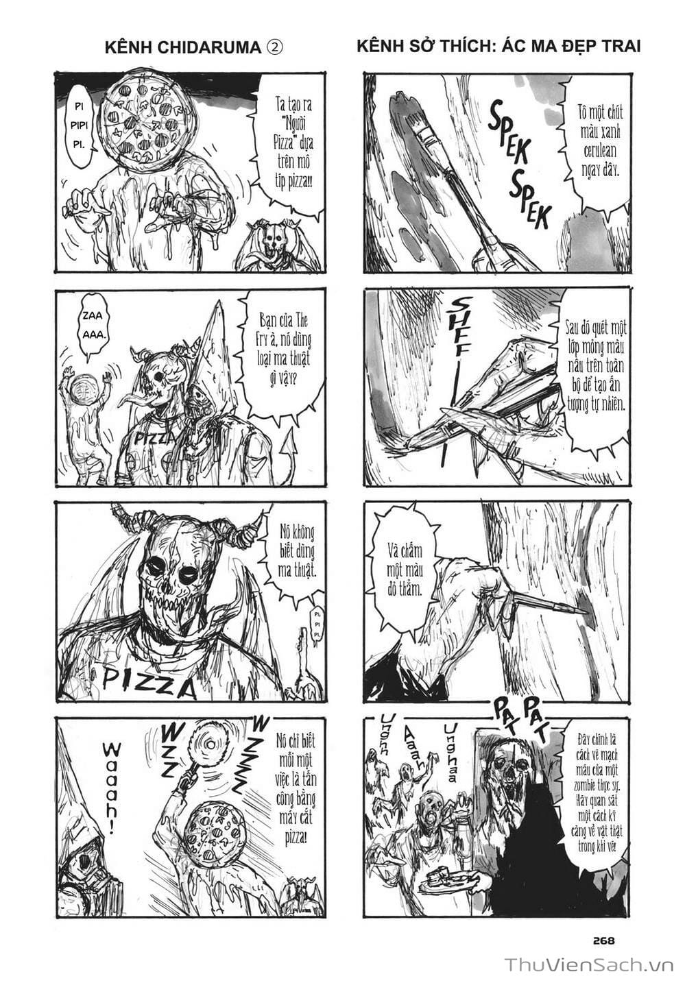 Truyện Tranh Kẻ Mất Trí Và Thế Giới Ma Thuật - Dorohedoro trang 5