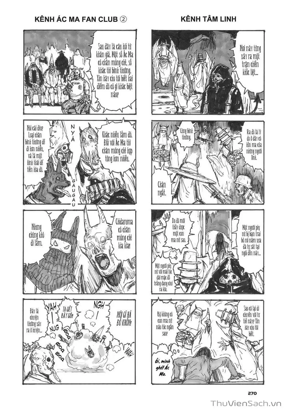 Truyện Tranh Kẻ Mất Trí Và Thế Giới Ma Thuật - Dorohedoro trang 5