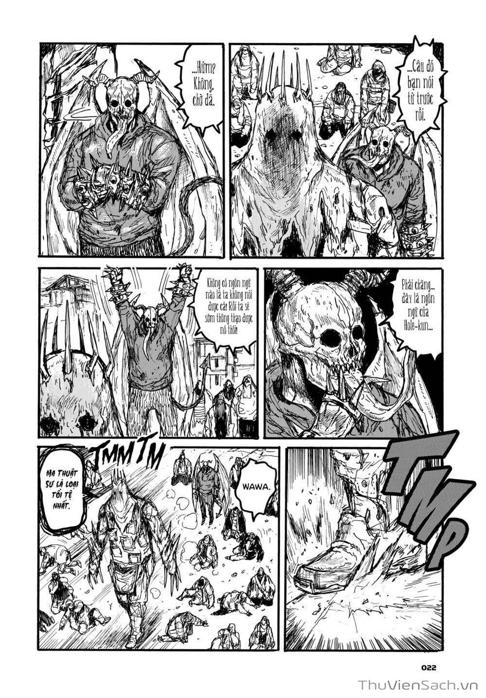 Truyện Tranh Kẻ Mất Trí Và Thế Giới Ma Thuật - Dorohedoro trang 5