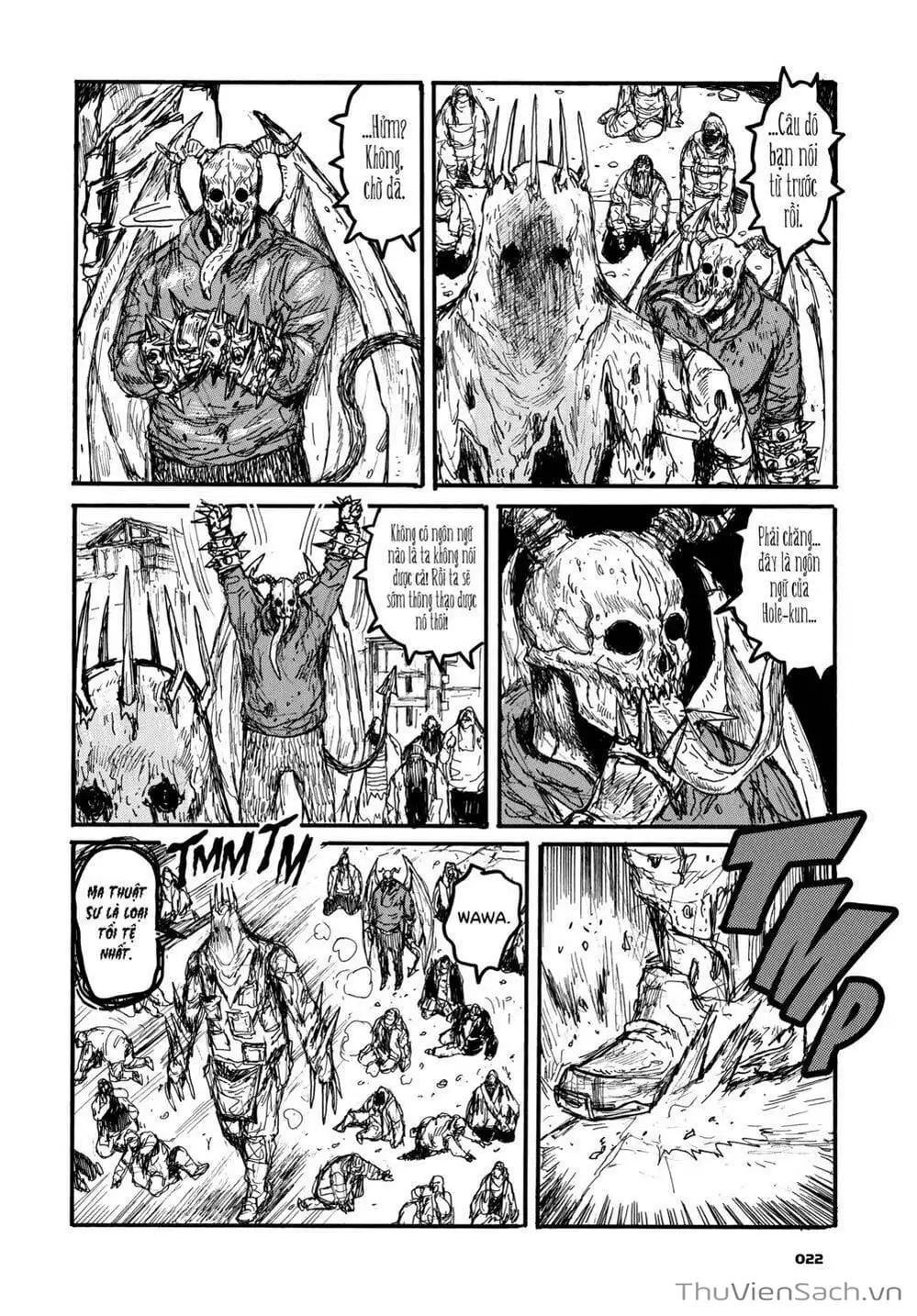 Truyện Tranh Kẻ Mất Trí Và Thế Giới Ma Thuật - Dorohedoro trang 5