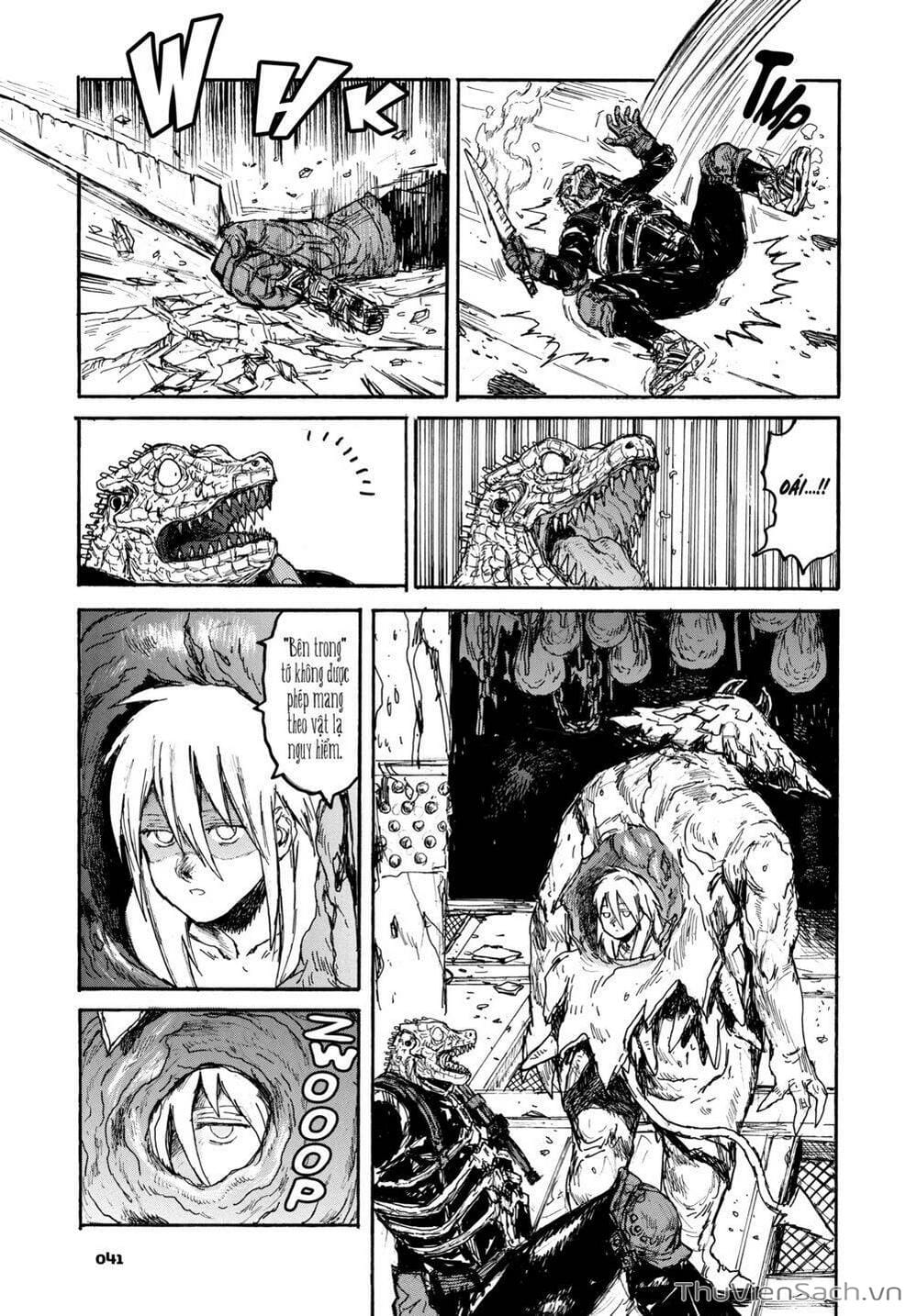 Truyện Tranh Kẻ Mất Trí Và Thế Giới Ma Thuật - Dorohedoro trang 5