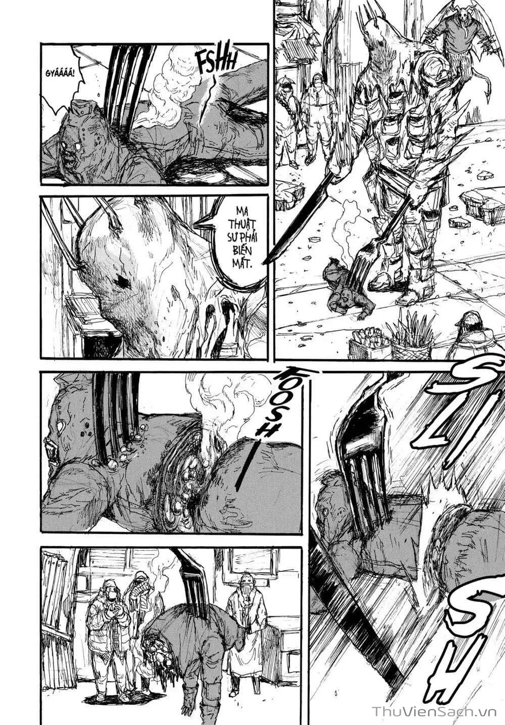 Truyện Tranh Kẻ Mất Trí Và Thế Giới Ma Thuật - Dorohedoro trang 5
