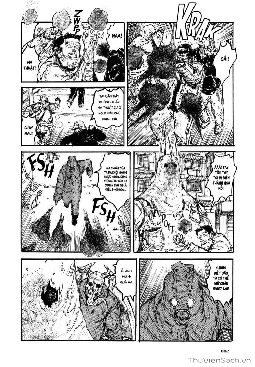 Truyện Tranh Kẻ Mất Trí Và Thế Giới Ma Thuật - Dorohedoro trang 5