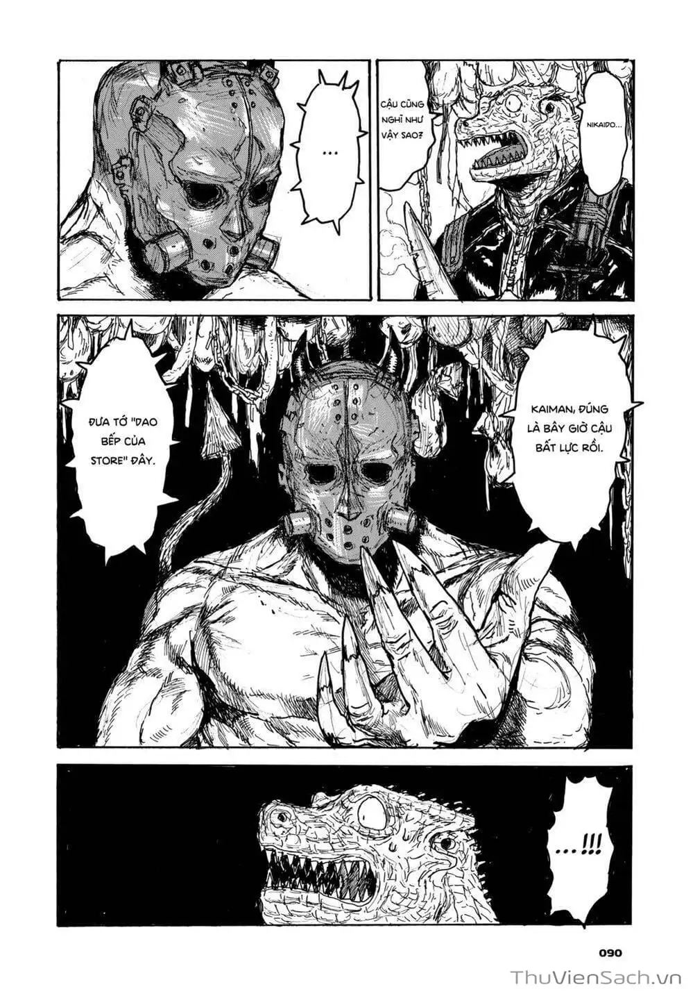 Truyện Tranh Kẻ Mất Trí Và Thế Giới Ma Thuật - Dorohedoro trang 5