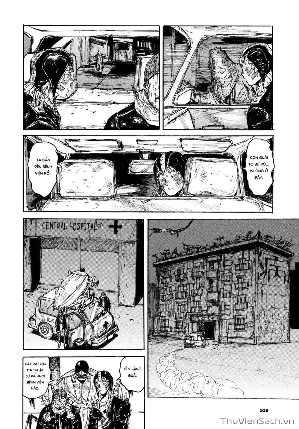 Truyện Tranh Kẻ Mất Trí Và Thế Giới Ma Thuật - Dorohedoro trang 5