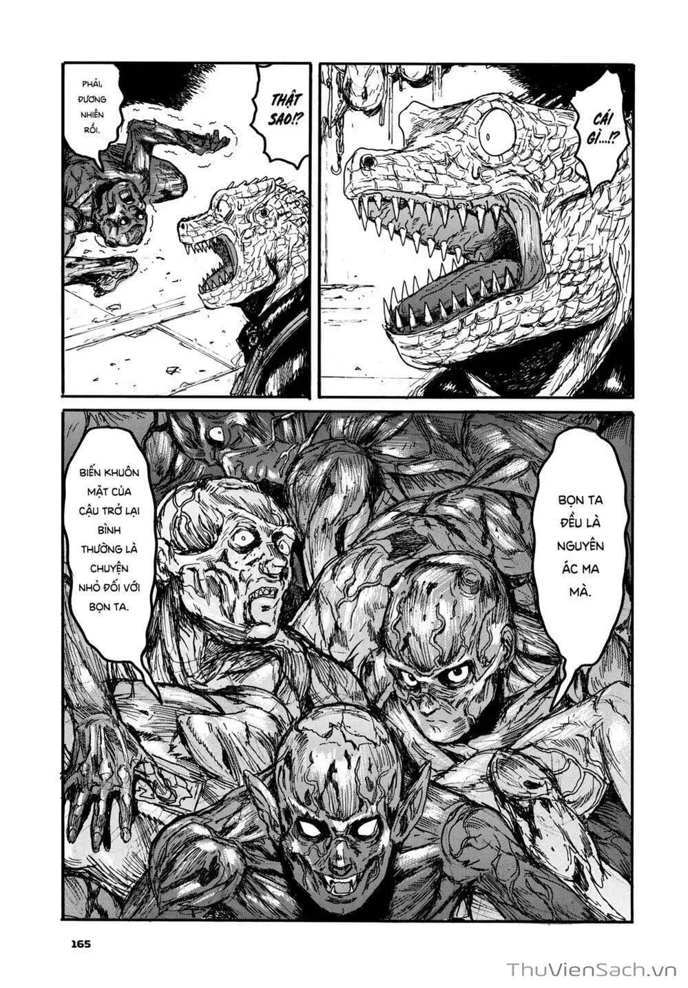 Truyện Tranh Kẻ Mất Trí Và Thế Giới Ma Thuật - Dorohedoro trang 5