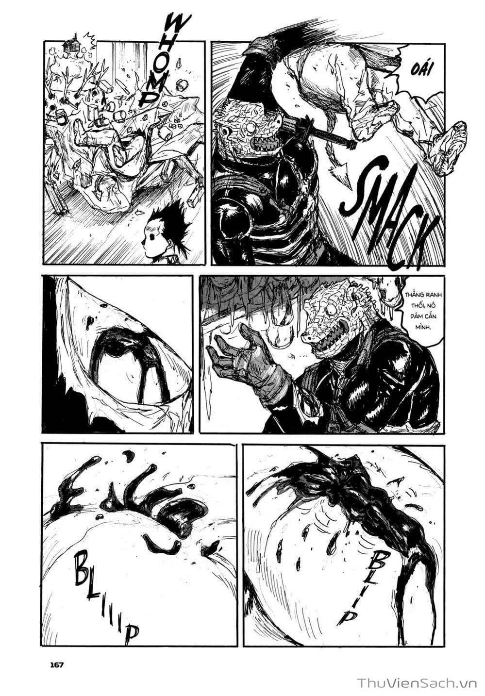 Truyện Tranh Kẻ Mất Trí Và Thế Giới Ma Thuật - Dorohedoro trang 5