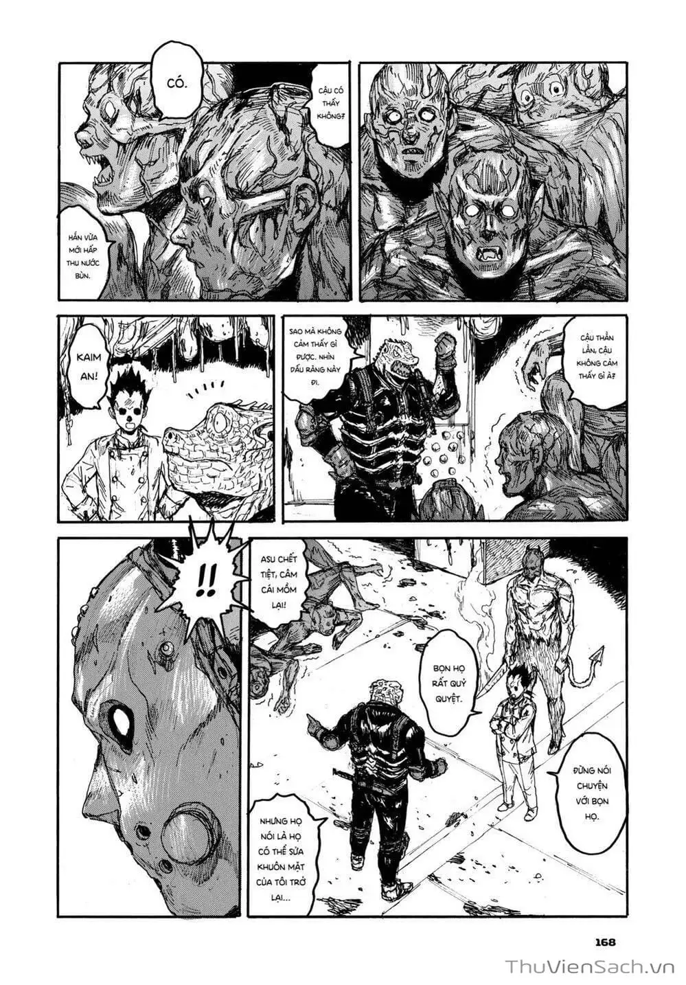 Truyện Tranh Kẻ Mất Trí Và Thế Giới Ma Thuật - Dorohedoro trang 5