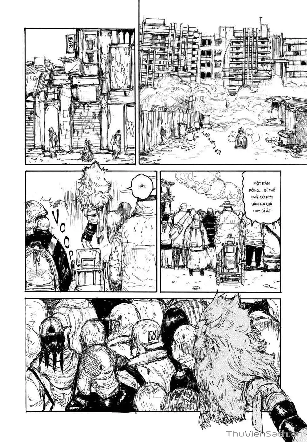 Truyện Tranh Kẻ Mất Trí Và Thế Giới Ma Thuật - Dorohedoro trang 5
