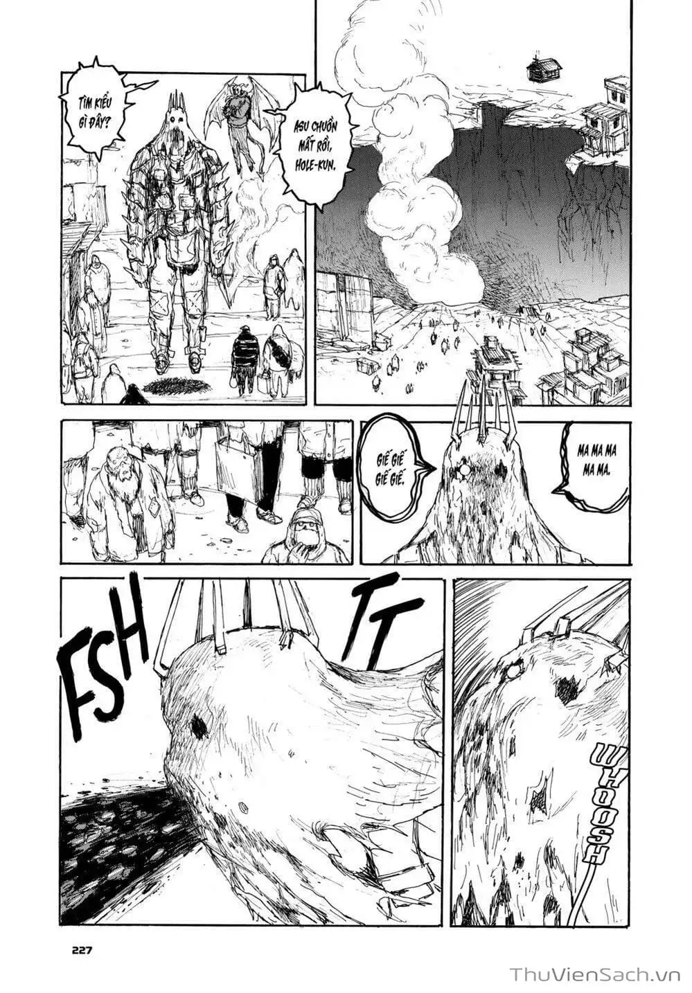 Truyện Tranh Kẻ Mất Trí Và Thế Giới Ma Thuật - Dorohedoro trang 5