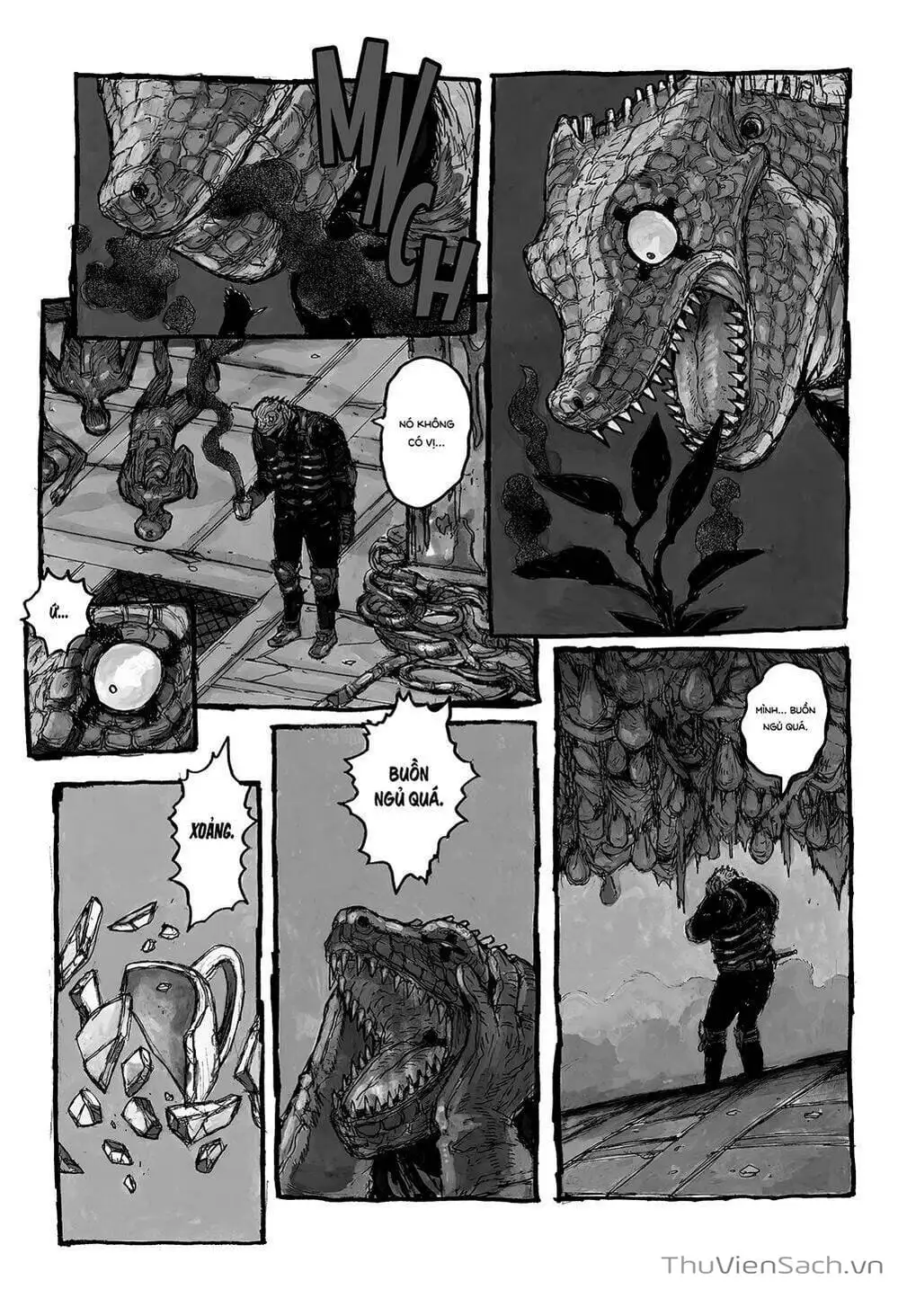 Truyện Tranh Kẻ Mất Trí Và Thế Giới Ma Thuật - Dorohedoro trang 5