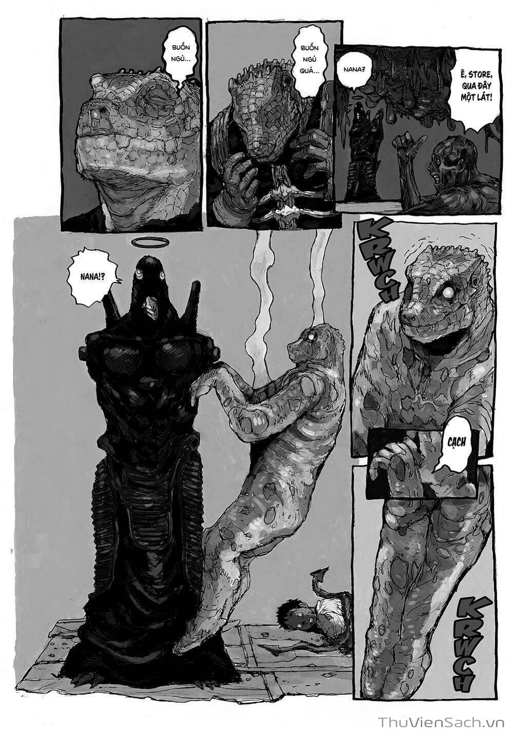 Truyện Tranh Kẻ Mất Trí Và Thế Giới Ma Thuật - Dorohedoro trang 5