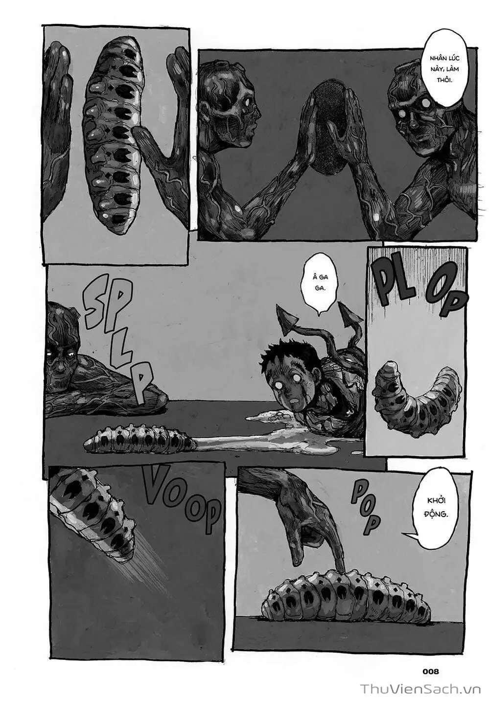 Truyện Tranh Kẻ Mất Trí Và Thế Giới Ma Thuật - Dorohedoro trang 5