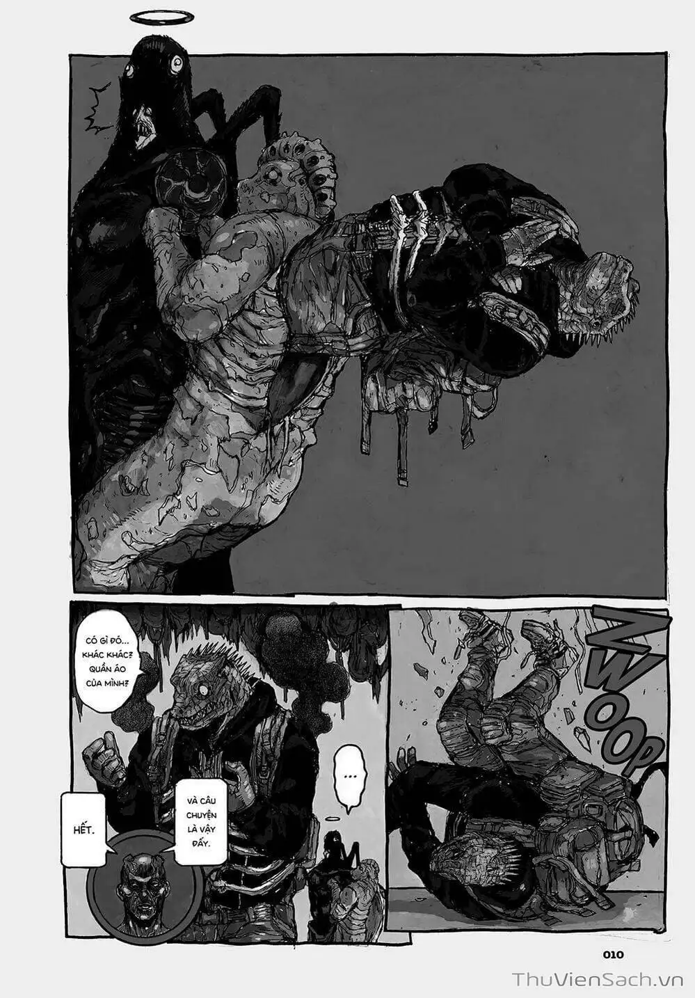 Truyện Tranh Kẻ Mất Trí Và Thế Giới Ma Thuật - Dorohedoro trang 5