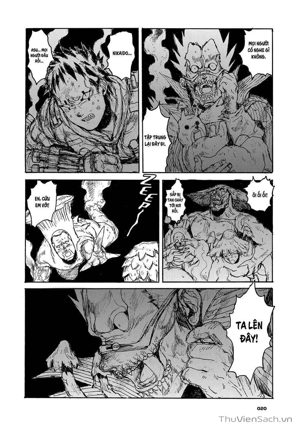 Truyện Tranh Kẻ Mất Trí Và Thế Giới Ma Thuật - Dorohedoro trang 5