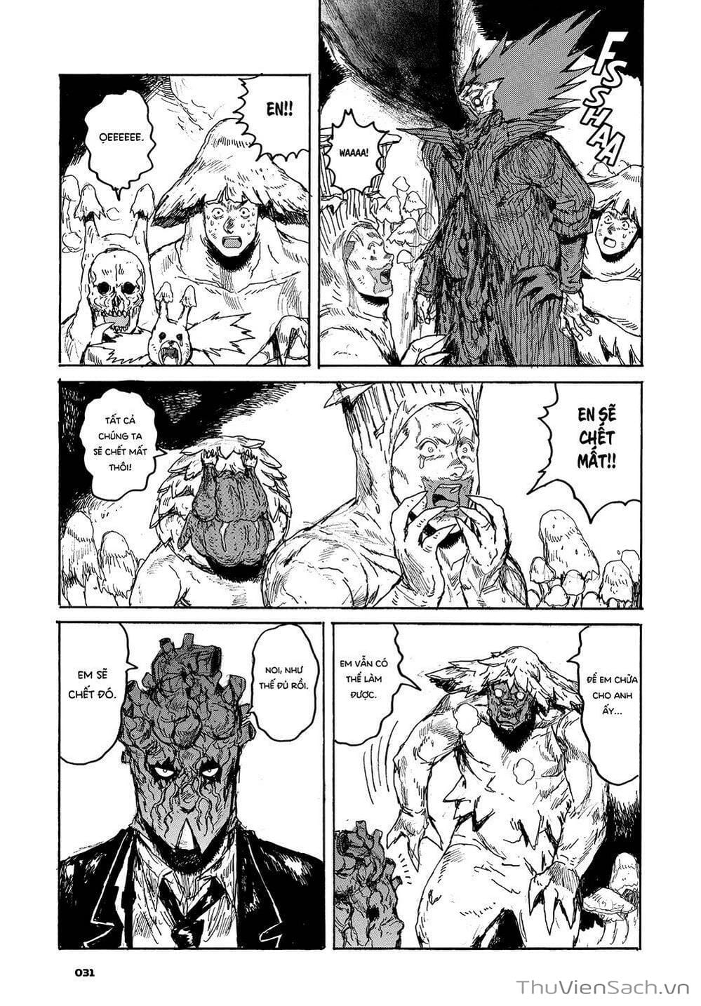 Truyện Tranh Kẻ Mất Trí Và Thế Giới Ma Thuật - Dorohedoro trang 5