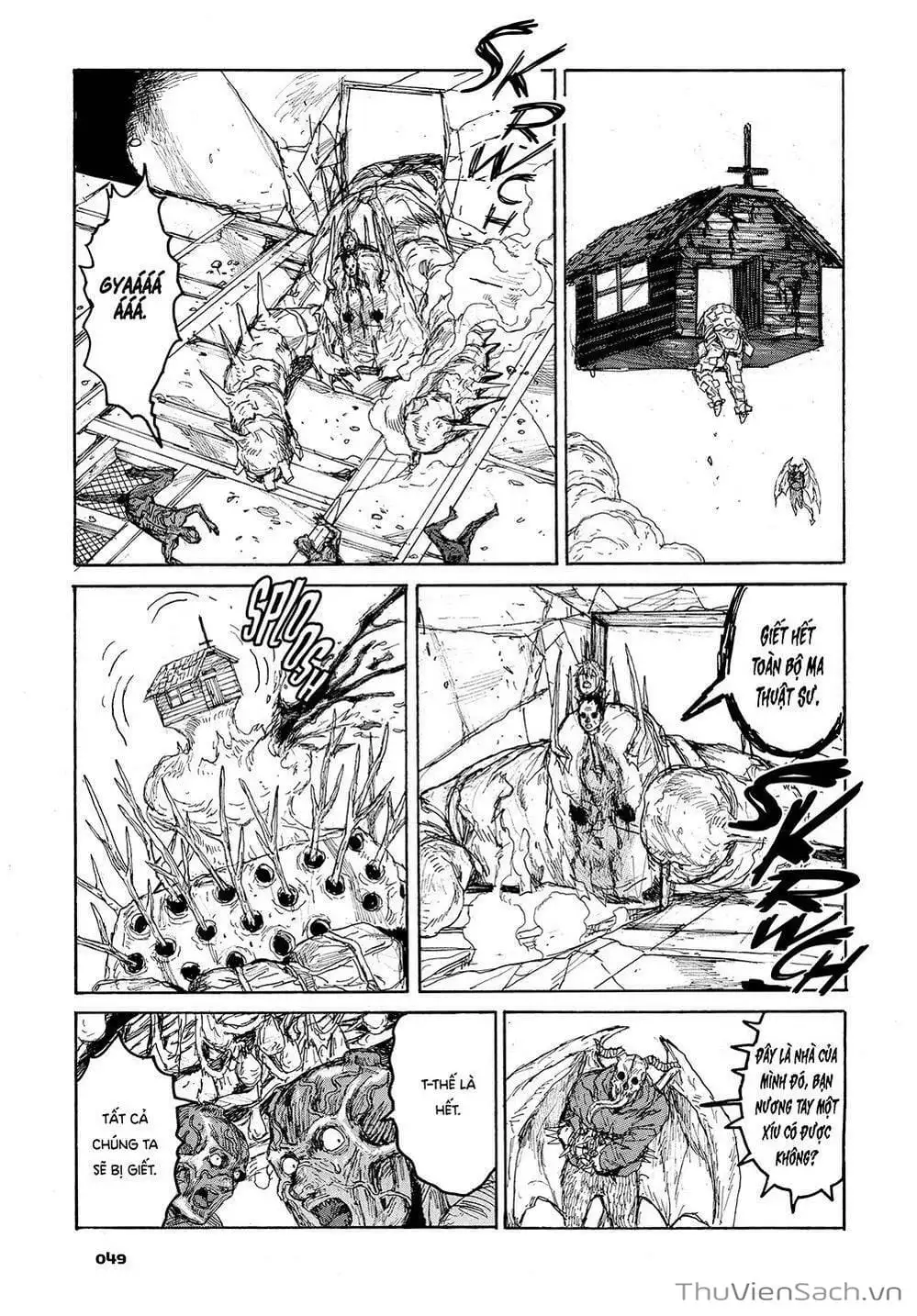 Truyện Tranh Kẻ Mất Trí Và Thế Giới Ma Thuật - Dorohedoro trang 5