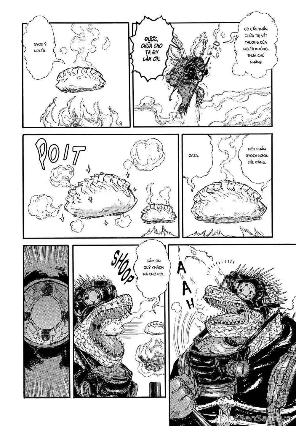 Truyện Tranh Kẻ Mất Trí Và Thế Giới Ma Thuật - Dorohedoro trang 5