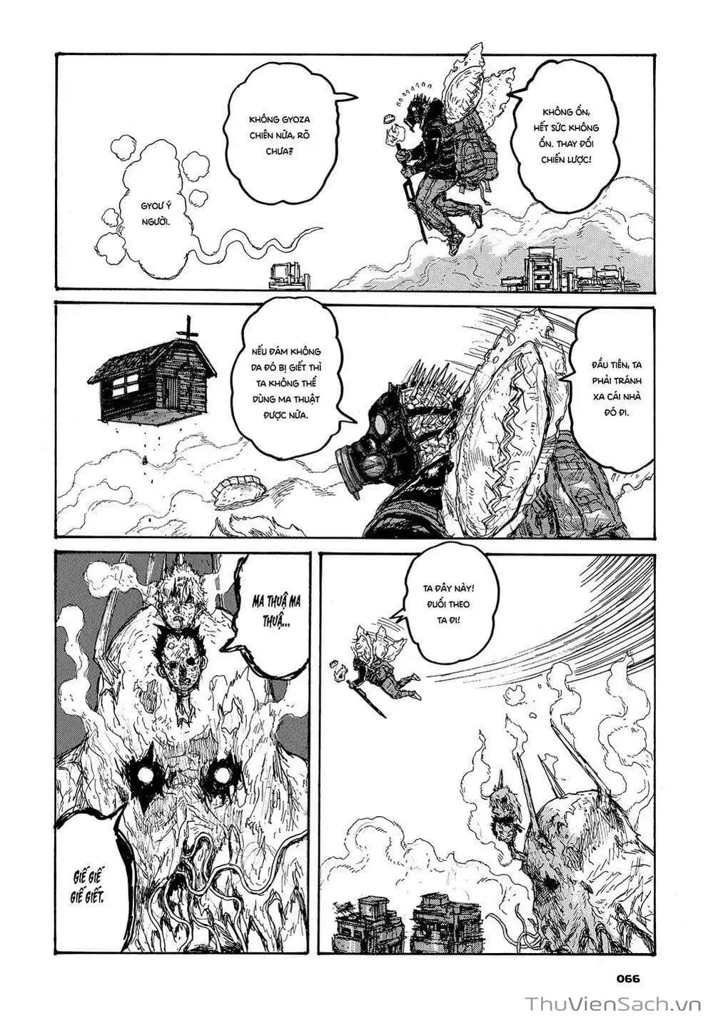 Truyện Tranh Kẻ Mất Trí Và Thế Giới Ma Thuật - Dorohedoro trang 5