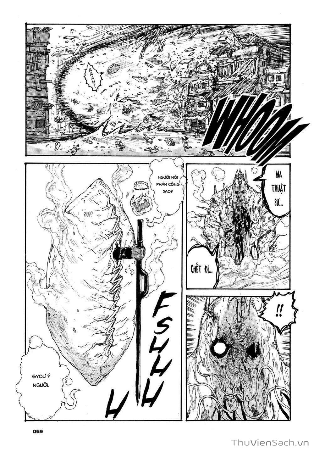 Truyện Tranh Kẻ Mất Trí Và Thế Giới Ma Thuật - Dorohedoro trang 5