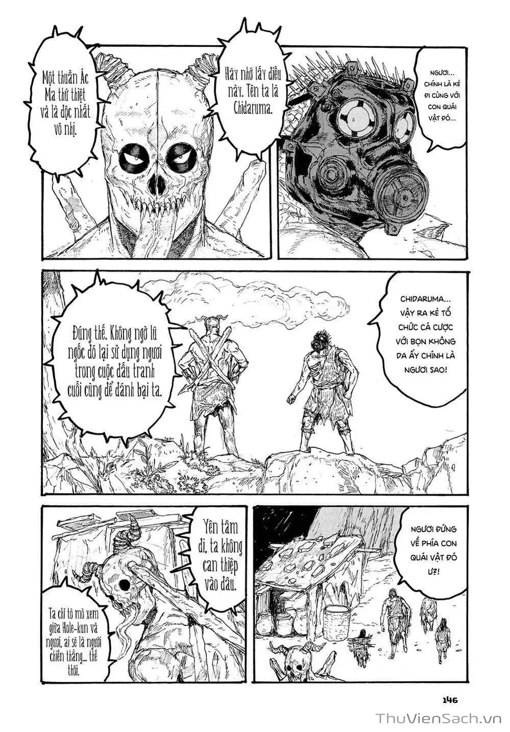 Truyện Tranh Kẻ Mất Trí Và Thế Giới Ma Thuật - Dorohedoro trang 5