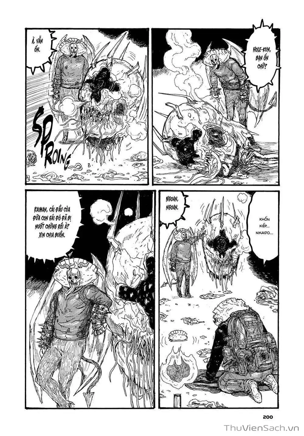 Truyện Tranh Kẻ Mất Trí Và Thế Giới Ma Thuật - Dorohedoro trang 5