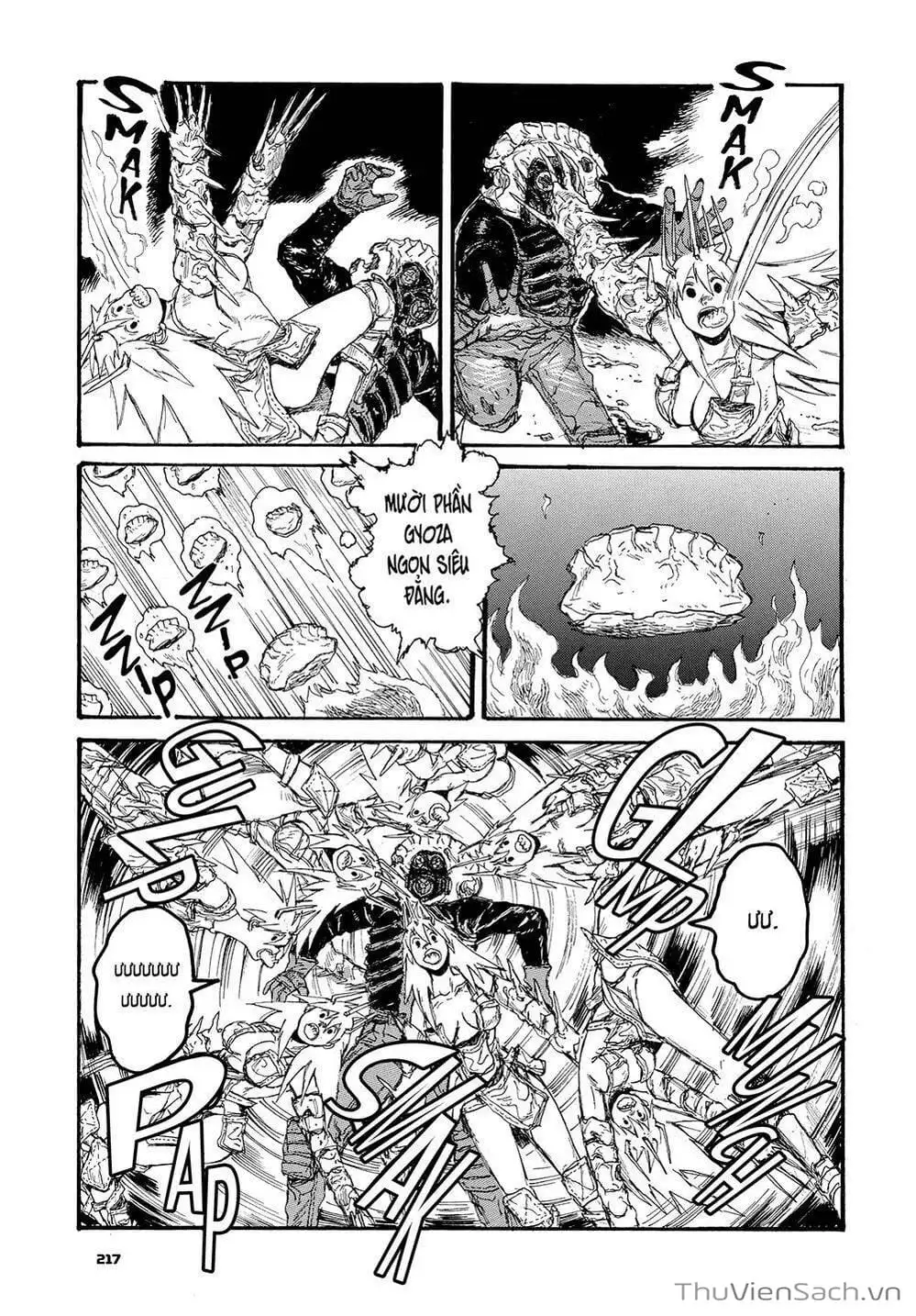 Truyện Tranh Kẻ Mất Trí Và Thế Giới Ma Thuật - Dorohedoro trang 5