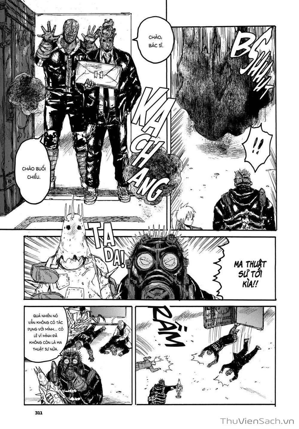 Truyện Tranh Kẻ Mất Trí Và Thế Giới Ma Thuật - Dorohedoro trang 5