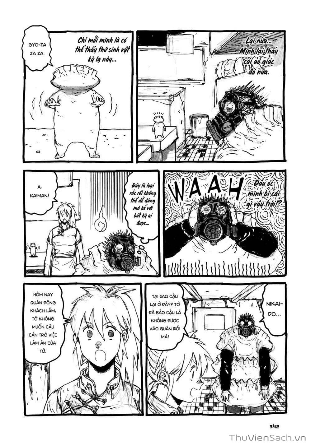 Truyện Tranh Kẻ Mất Trí Và Thế Giới Ma Thuật - Dorohedoro trang 5