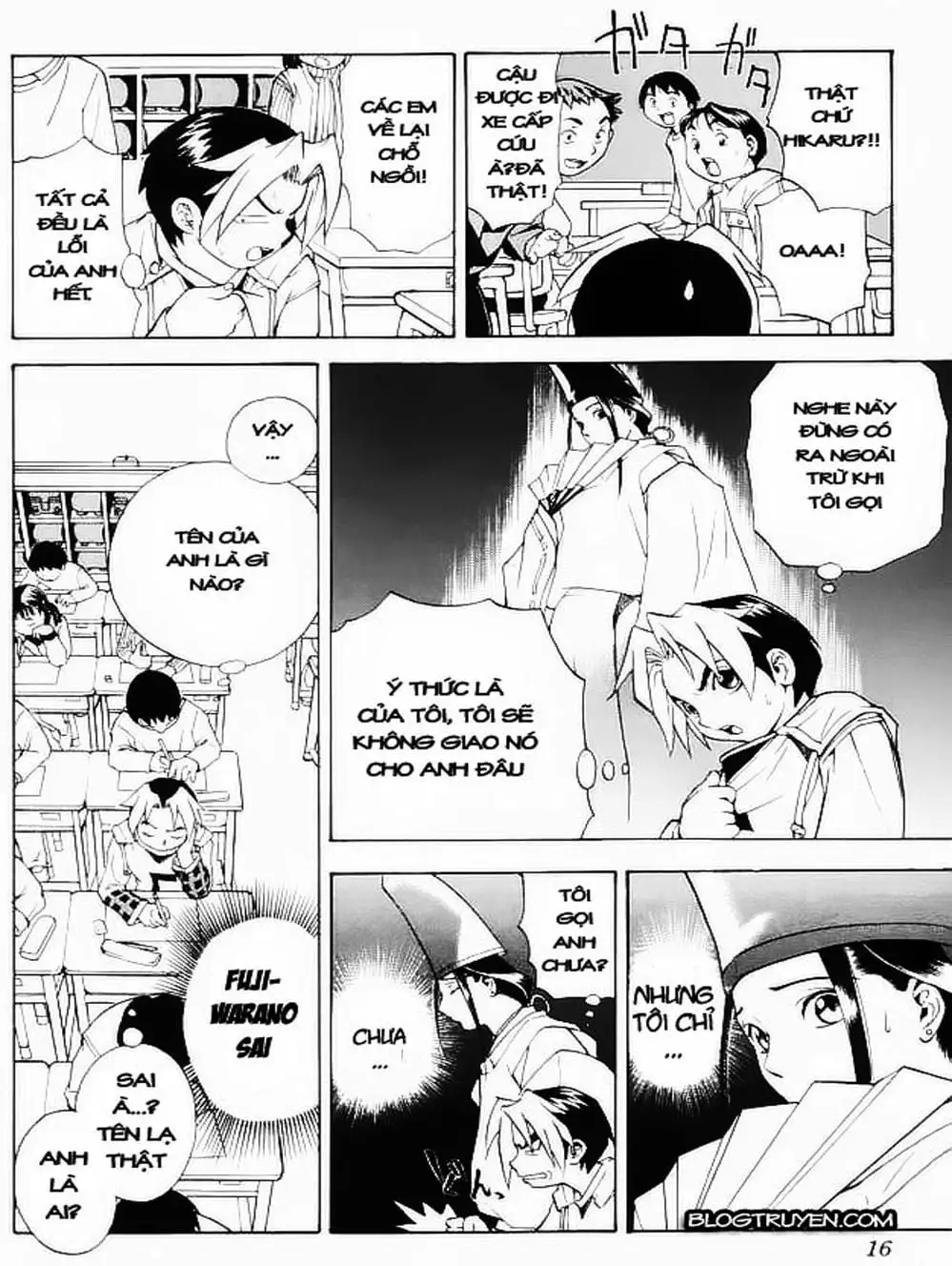 Truyện Tranh Kì Thủ Cờ Vây - Hikaru No Go trang 6