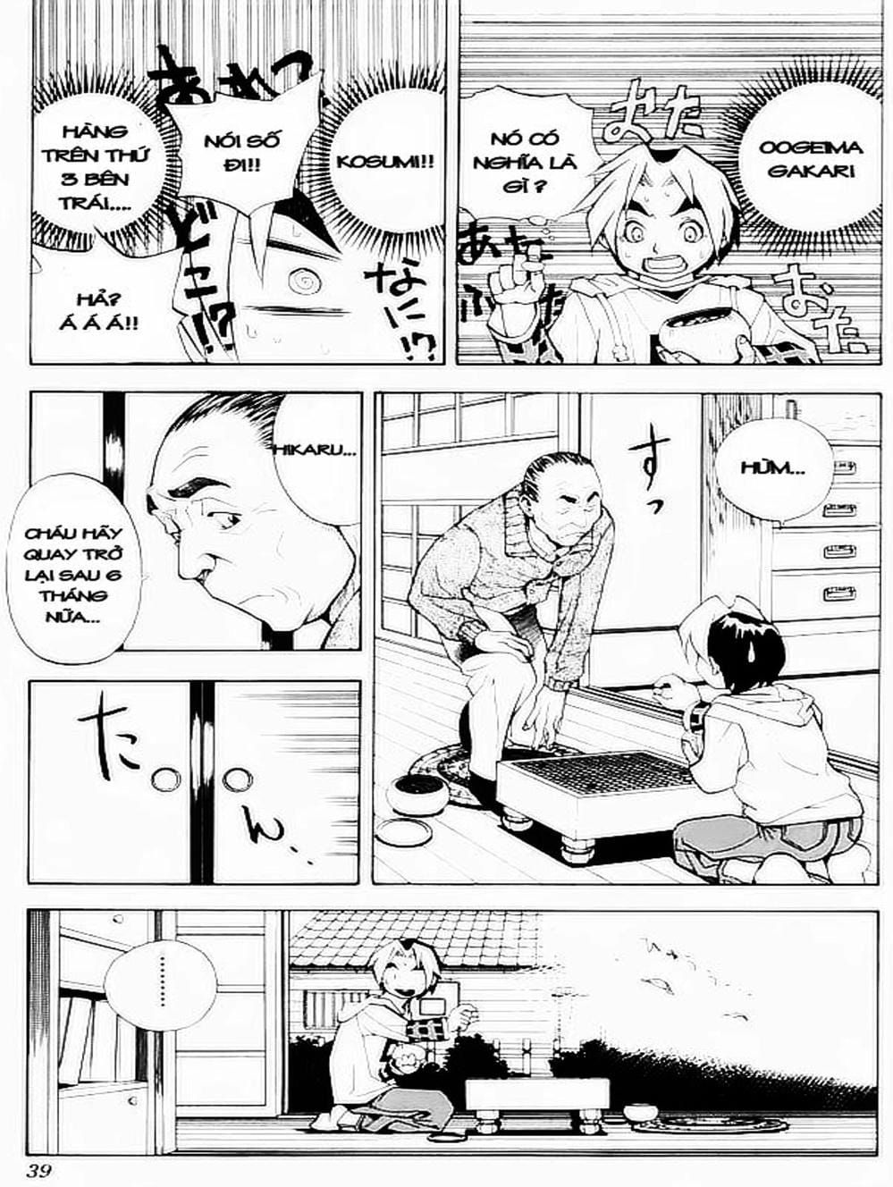 Truyện Tranh Kì Thủ Cờ Vây - Hikaru No Go trang 6