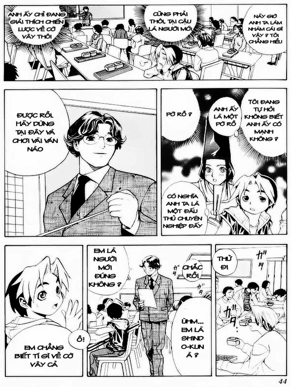 Truyện Tranh Kì Thủ Cờ Vây - Hikaru No Go trang 6