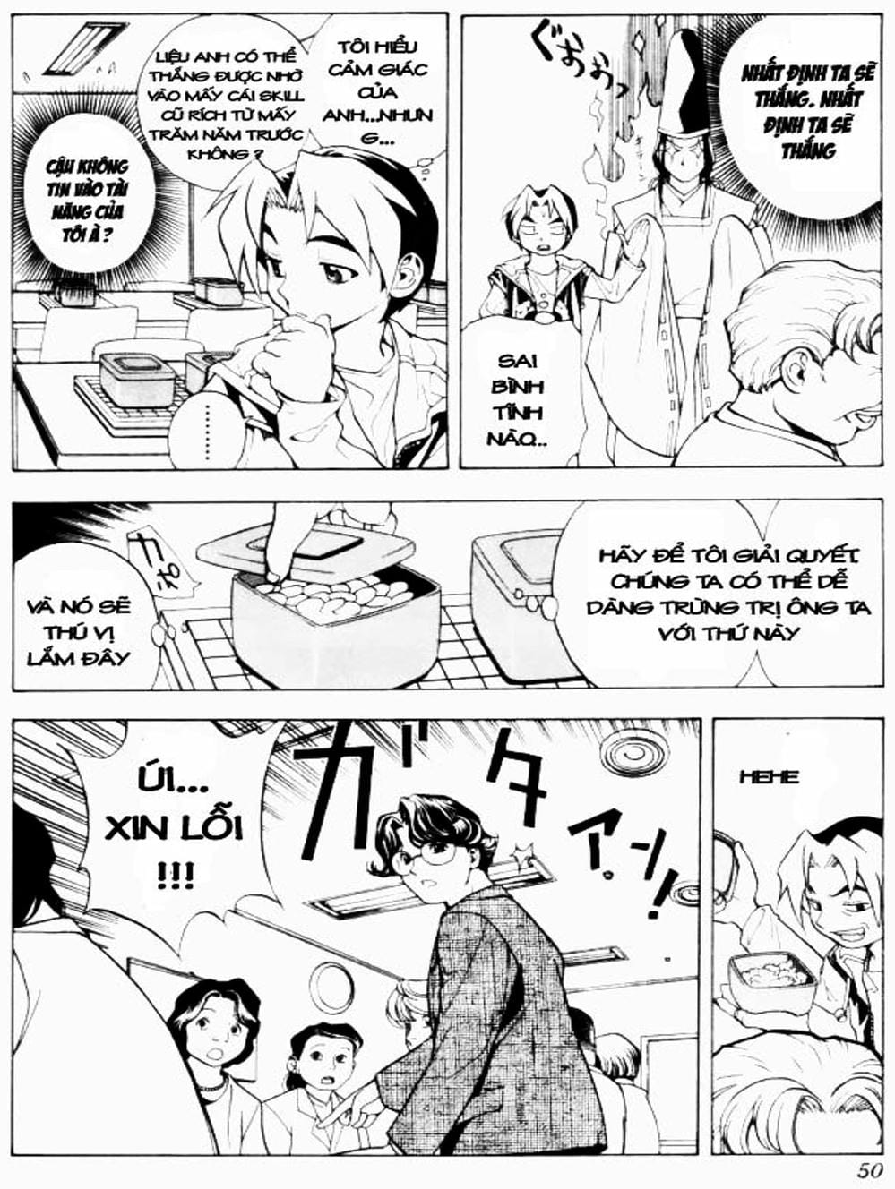 Truyện Tranh Kì Thủ Cờ Vây - Hikaru No Go trang 6