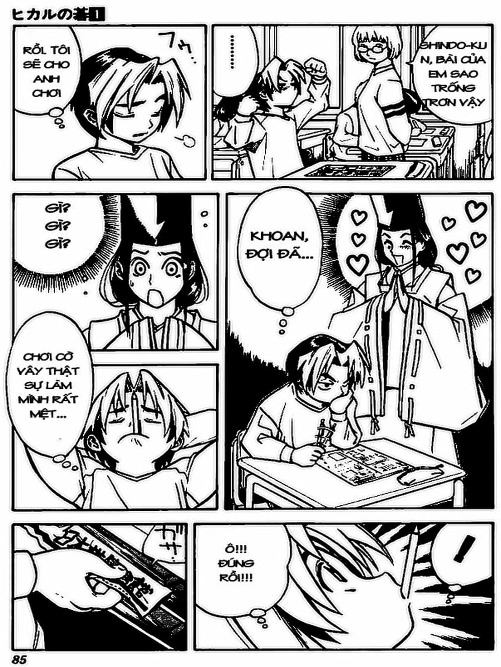 Truyện Tranh Kì Thủ Cờ Vây - Hikaru No Go trang 6