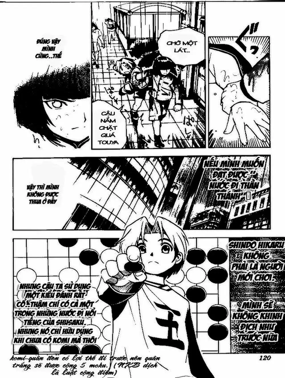 Truyện Tranh Kì Thủ Cờ Vây - Hikaru No Go trang 6