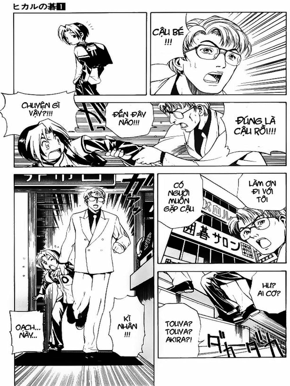 Truyện Tranh Kì Thủ Cờ Vây - Hikaru No Go trang 6