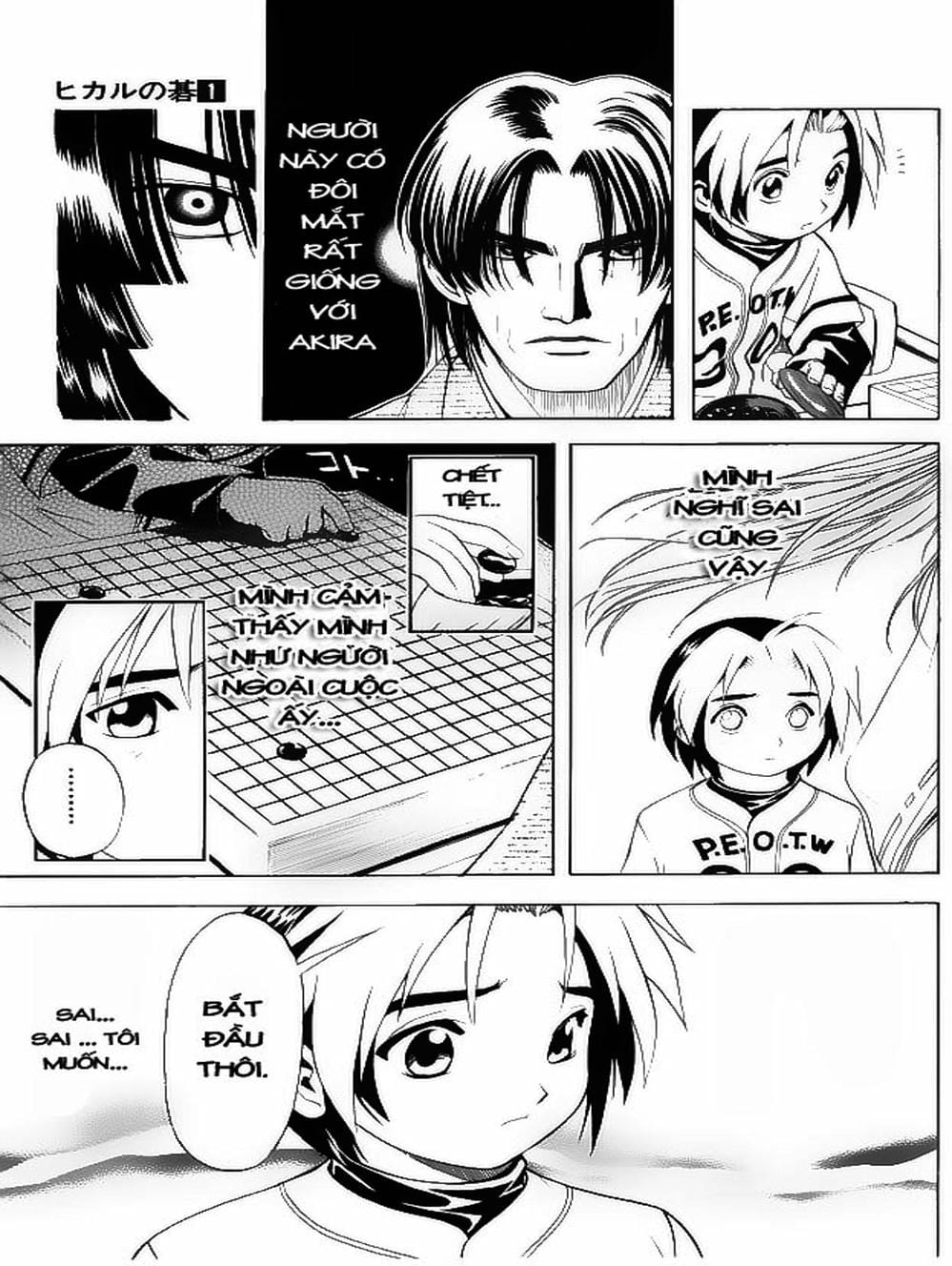 Truyện Tranh Kì Thủ Cờ Vây - Hikaru No Go trang 6