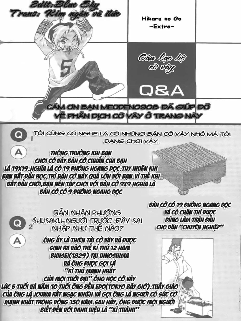 Truyện Tranh Kì Thủ Cờ Vây - Hikaru No Go trang 6