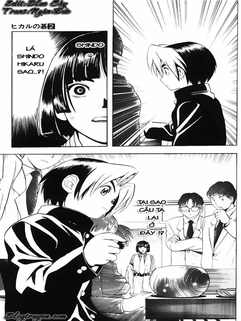 Truyện Tranh Kì Thủ Cờ Vây - Hikaru No Go trang 6