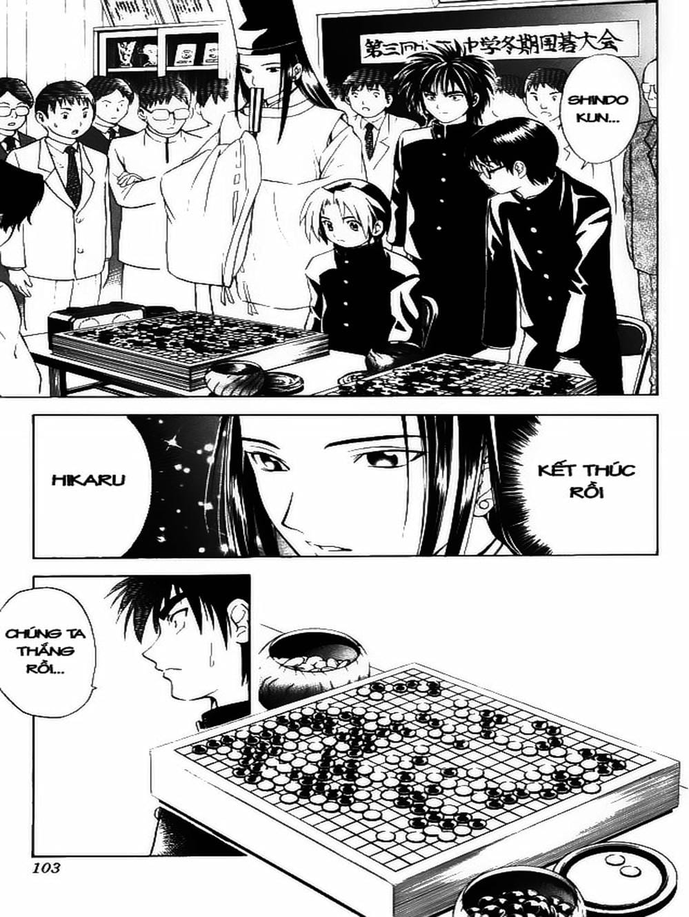 Truyện Tranh Kì Thủ Cờ Vây - Hikaru No Go trang 6
