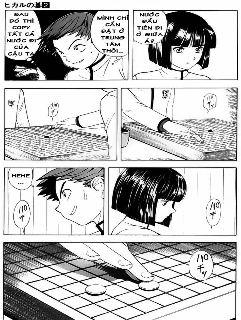 Truyện Tranh Kì Thủ Cờ Vây - Hikaru No Go trang 6