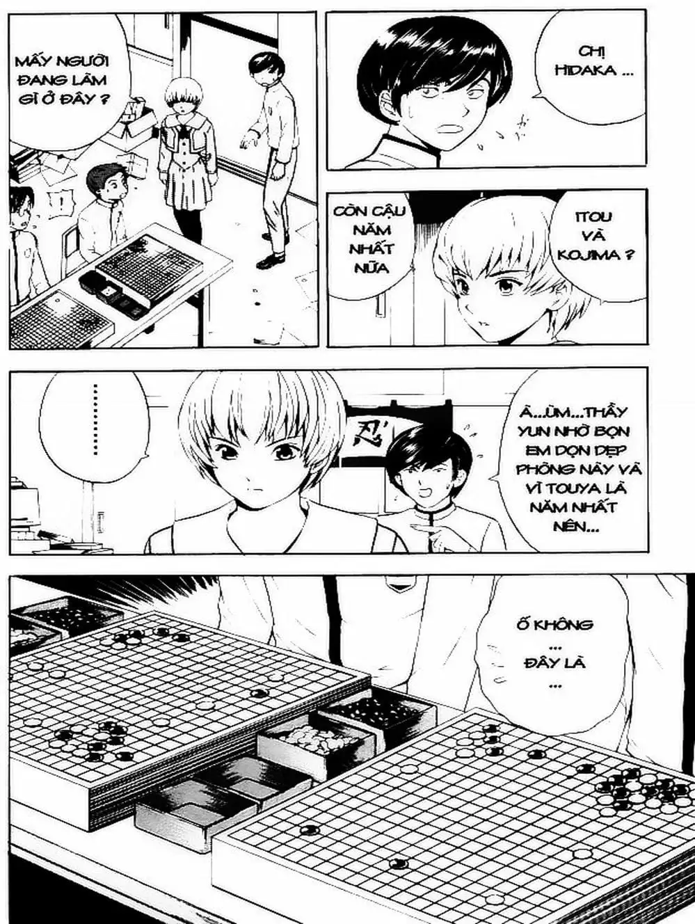 Truyện Tranh Kì Thủ Cờ Vây - Hikaru No Go trang 6